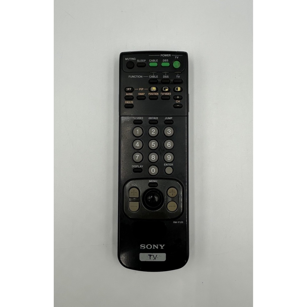 Genuine Original‎ Sony RM-Y128 TV Remote Control - Tested & Working